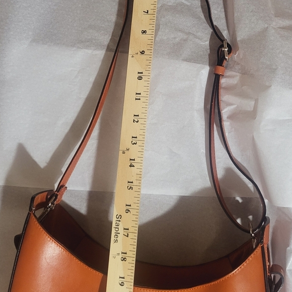 Gianni Conti Italy- *With Defects Shoulder- Crossbody Bag - Genuine Leather $185 - Picture 13 of 16